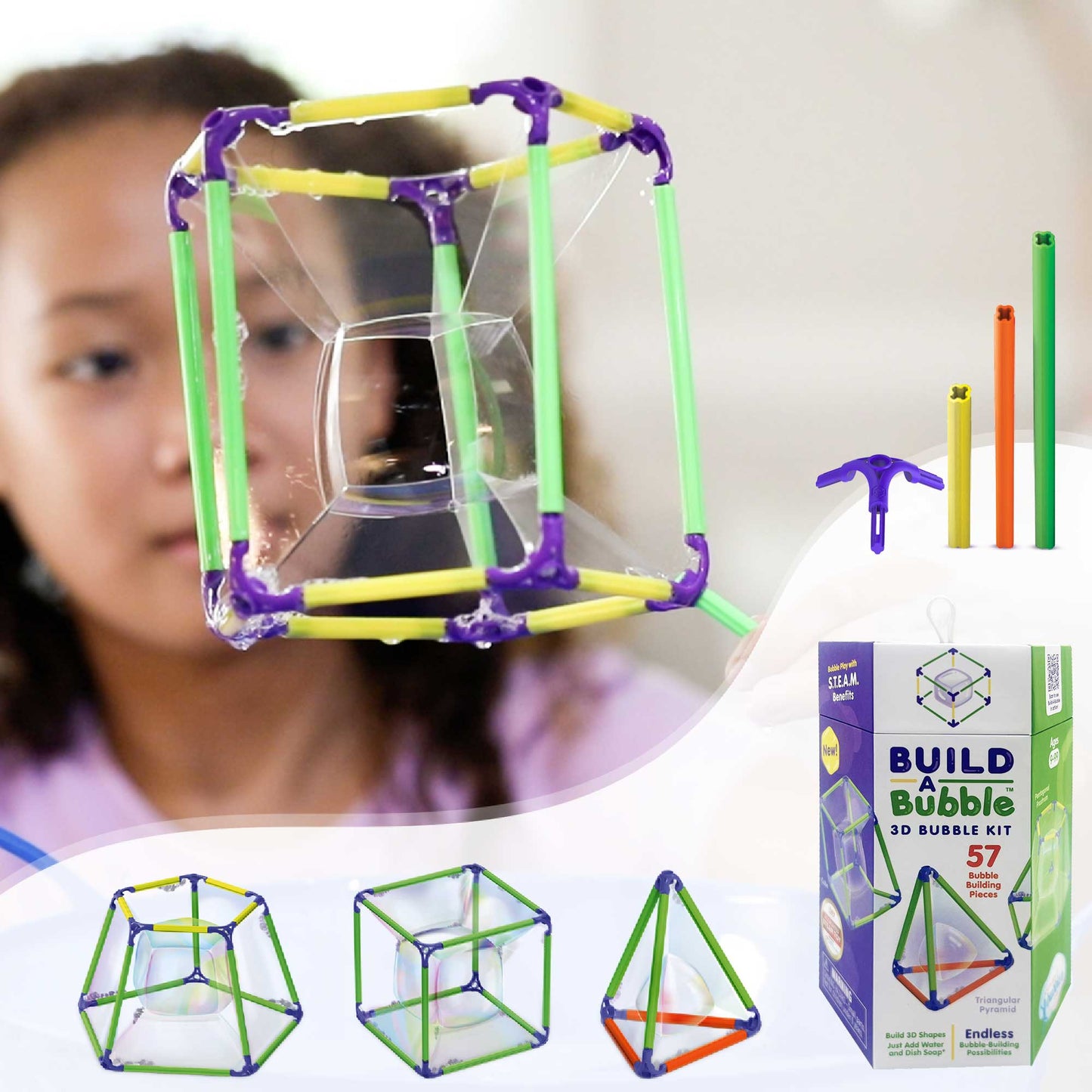 Build A Bubble 3D Bubble Kit