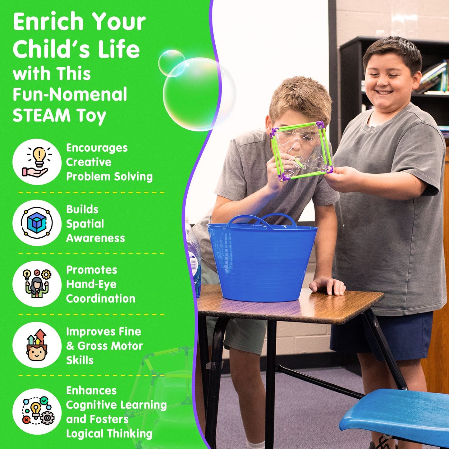 Build A Bubble 3D Bubble Kit