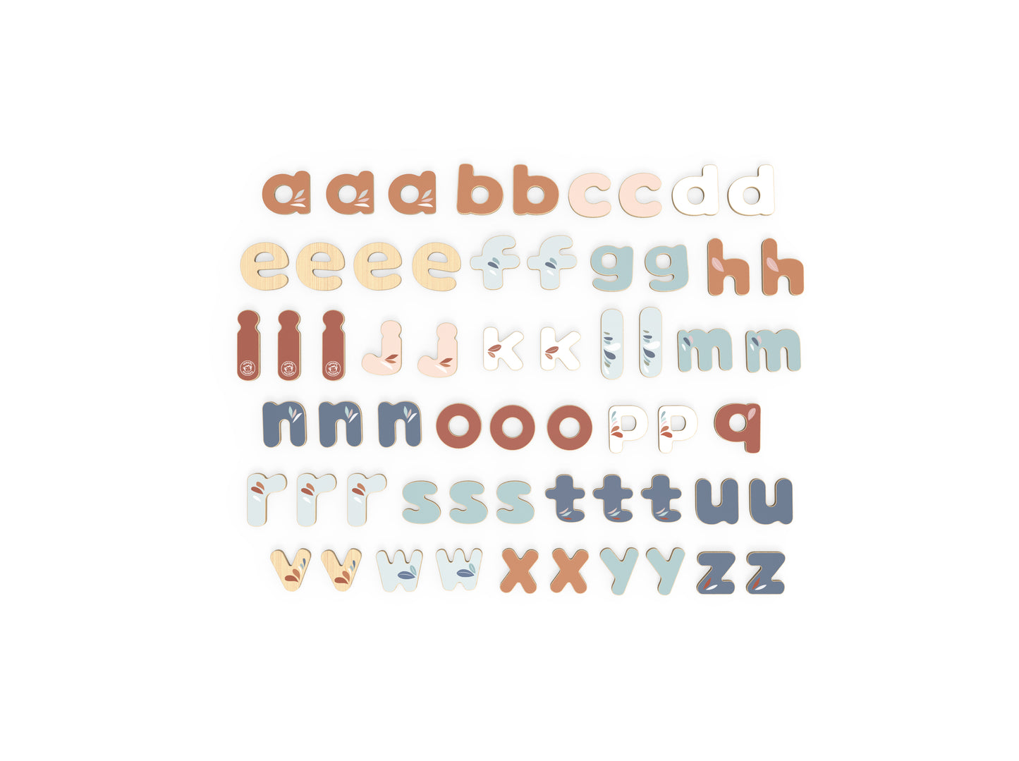 Magnetic Letters 60 pcs