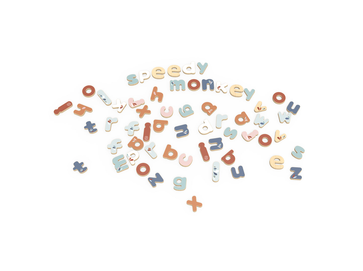 Magnetic Letters 60 pcs