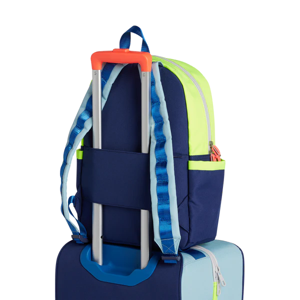 Kane Backpack, Navy/Neon