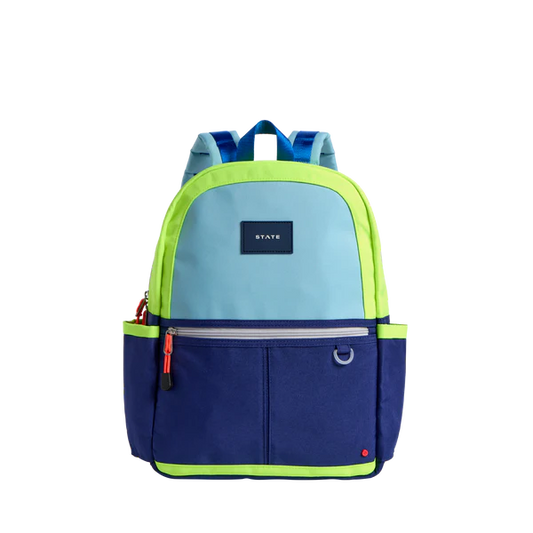 Kane Backpack, Navy/Neon