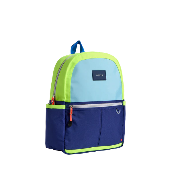 Kane Backpack, Navy/Neon