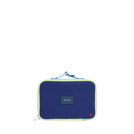 Rogers Lunch Box, Navy/Neon