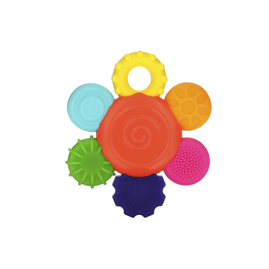 Sassy Flower Silicone Rattle Teether