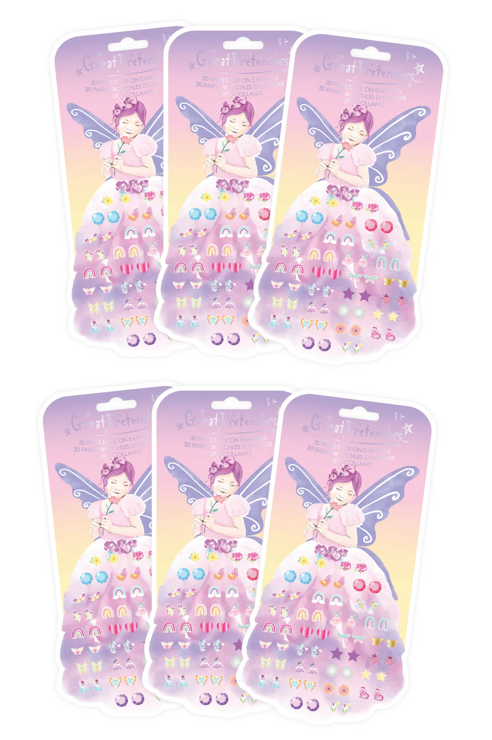 Butterfly Fairy Triana Sticker Earrings