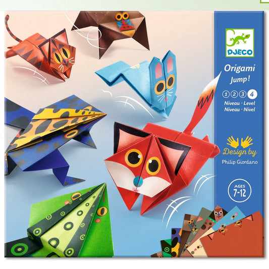 Origami Jumping Animals