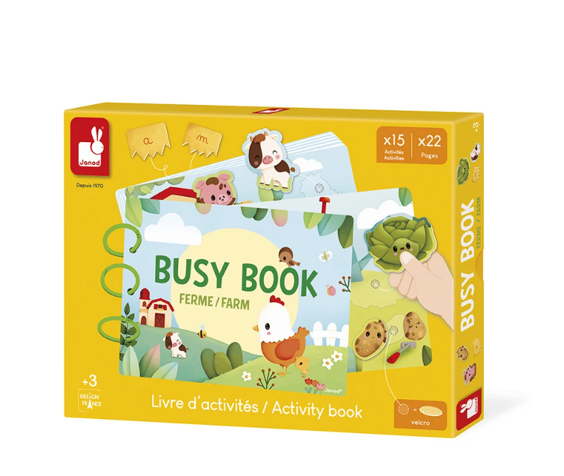 Farm Busy Activity Book