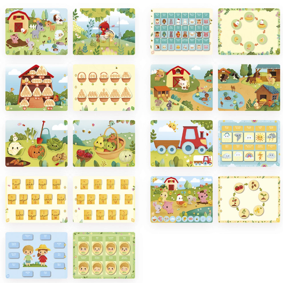 Farm Busy Activity Book