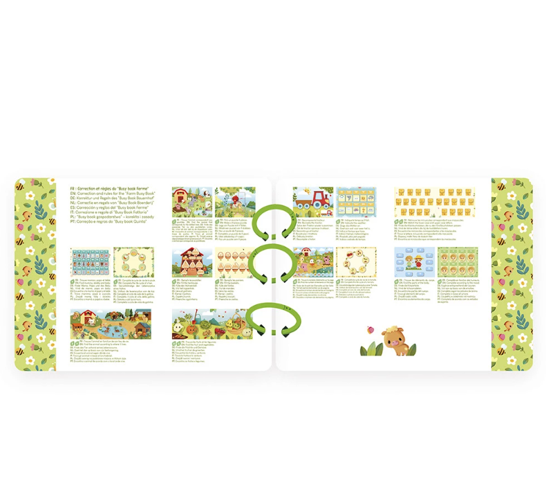 Farm Busy Activity Book