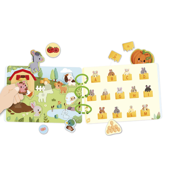 Farm Busy Activity Book
