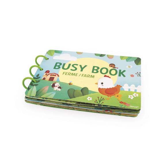Farm Busy Activity Book