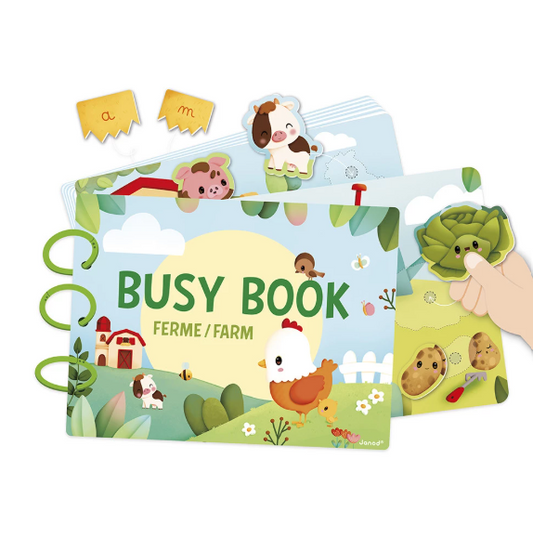 Farm Busy Activity Book