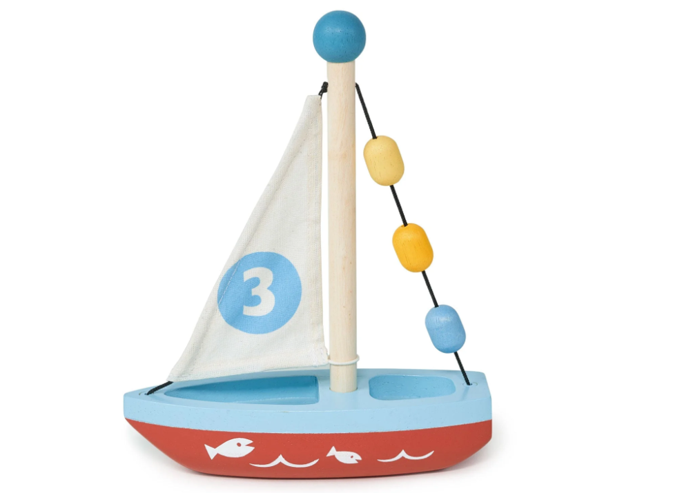 Wooden Sailing Boat