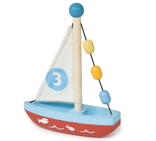 Wooden Sailing Boat