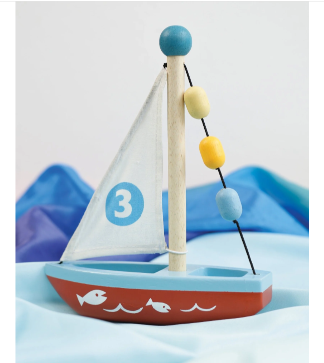 Wooden Sailing Boat