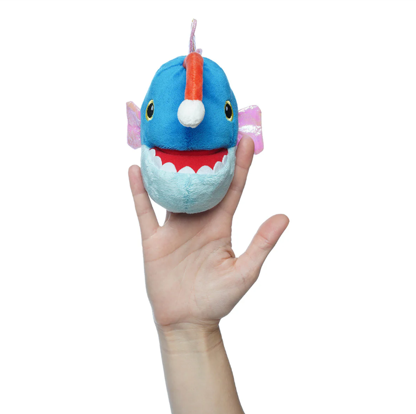 Axel Angler Fish Light-up Finger Puppet