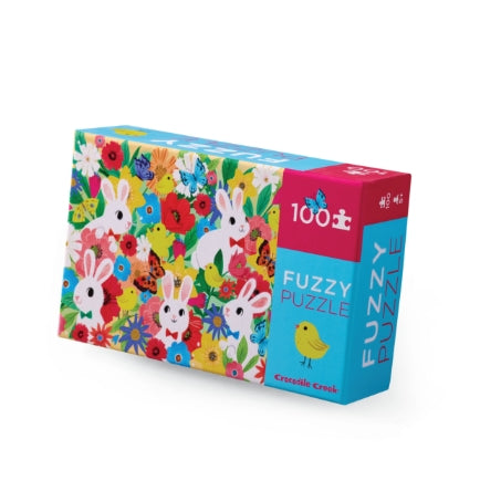 100pc Fuzzy Puzzle Bunny