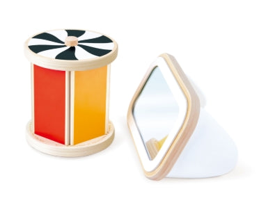 Spinning Drum with Mirror