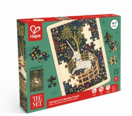 Unicorn in a Garden Puzzle