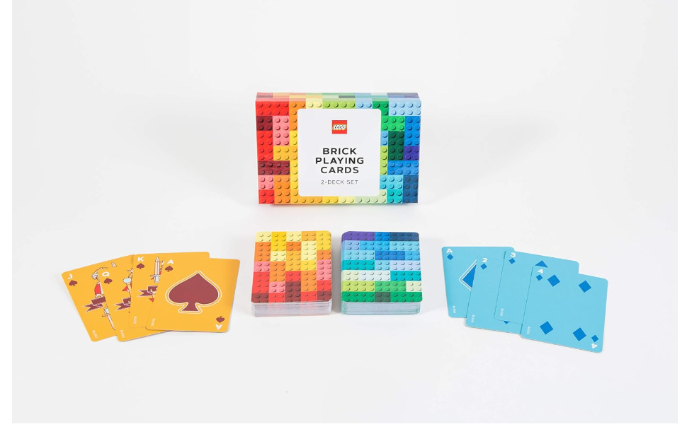 Lego Brick Playing Card