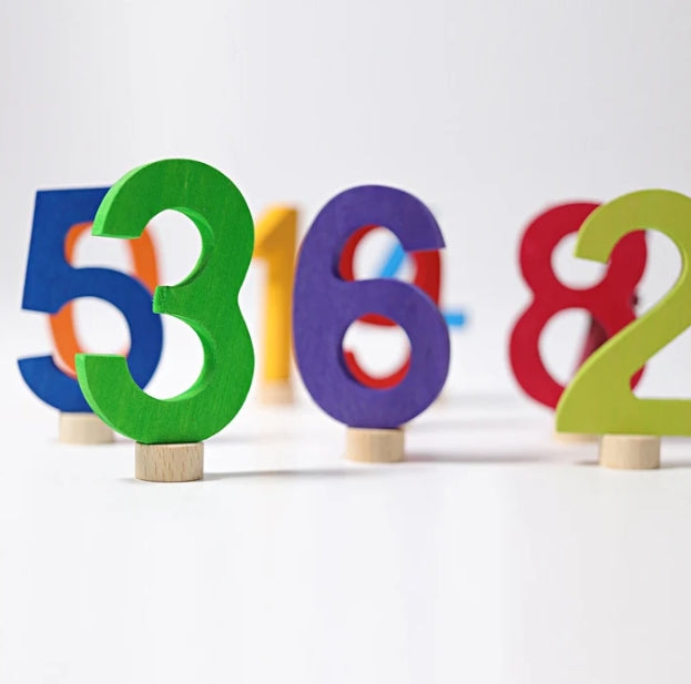Grimm's Celebration Ring Number Ornaments - Waldorf