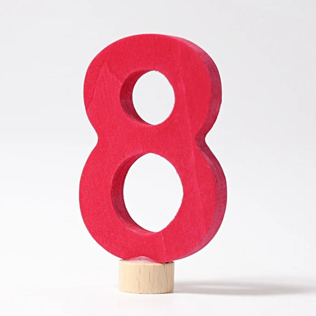 Grimm's Celebration Ring Number Ornaments - Waldorf