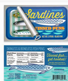 Tinned Fish Pens