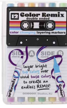 Color Remix- Double Ended Color Changing Layering Markers