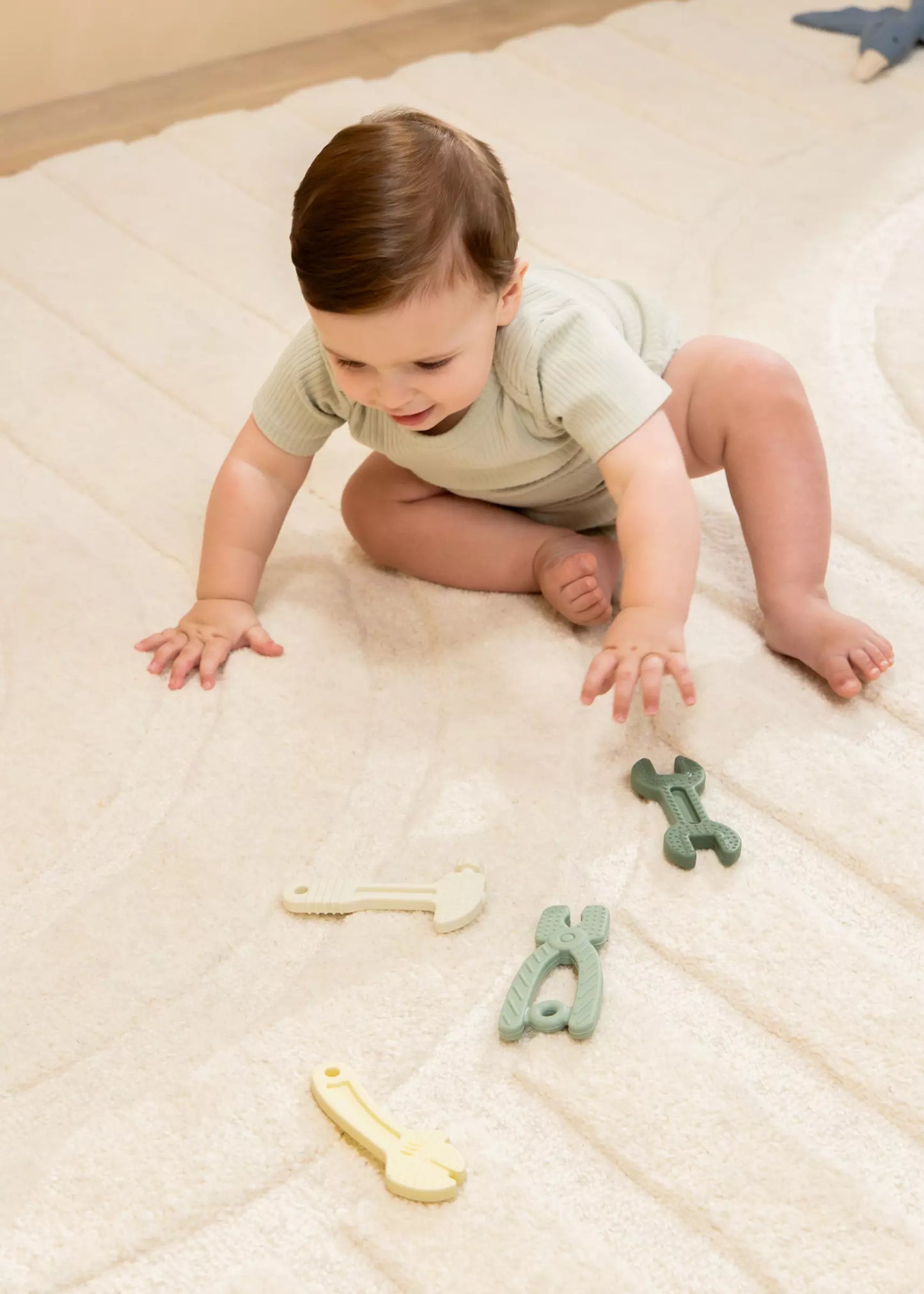 Set of 4 Silicone Tool Teethers