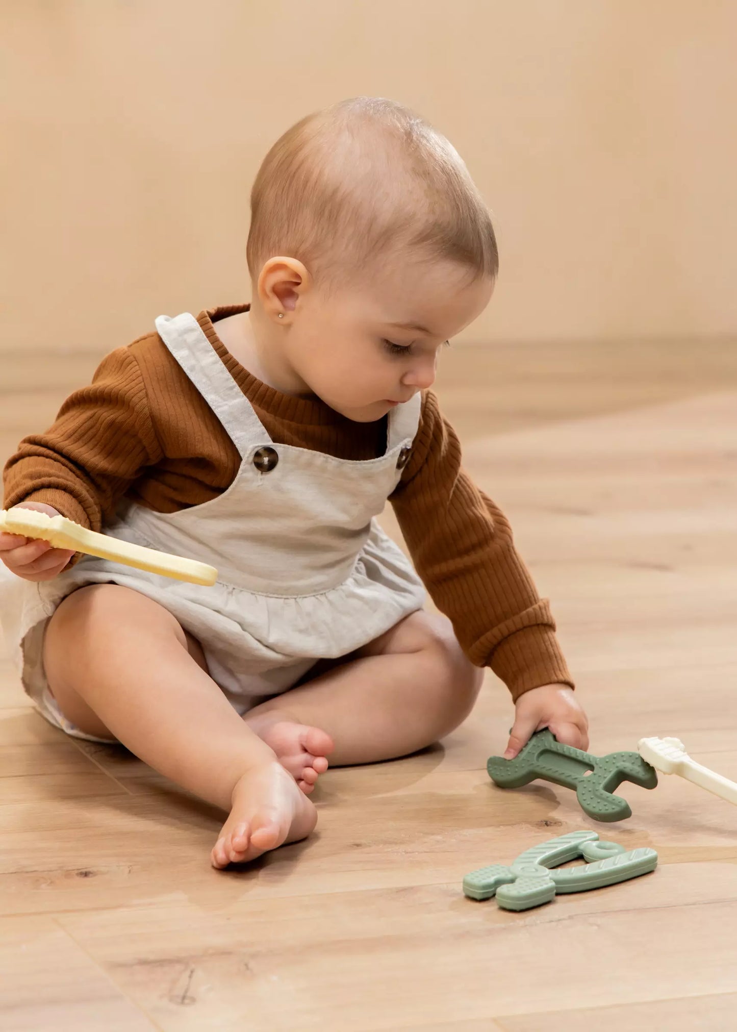 Set of 4 Silicone Tool Teethers
