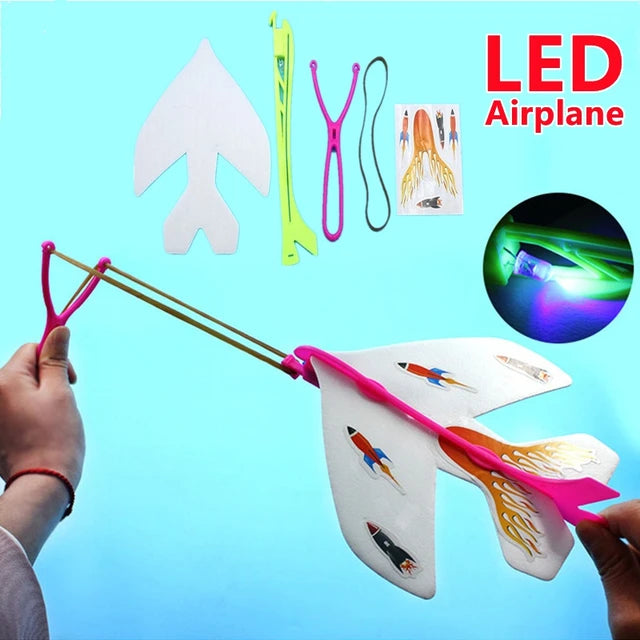 LED Slingshot Plane