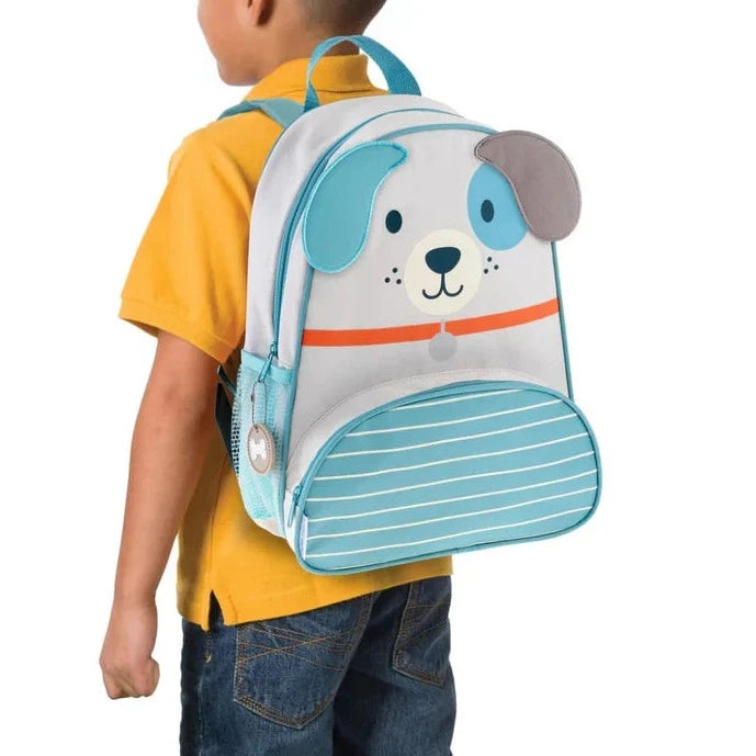 Blue Puppy Backpack