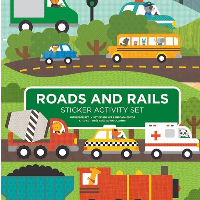 Roads + Rails Sticker