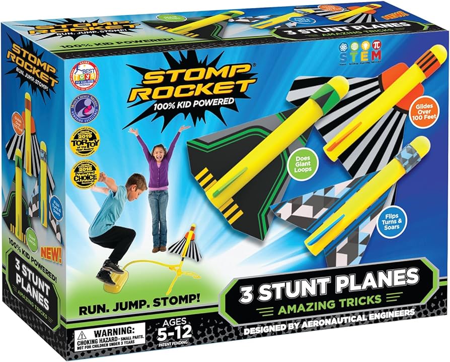 Stomp Rockets Stunt Planes