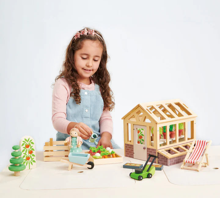 Greenhouse and Garden Playset