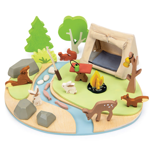 Wild Life Camping Playset