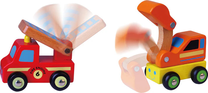 Mini Vehicle Set 6 pc