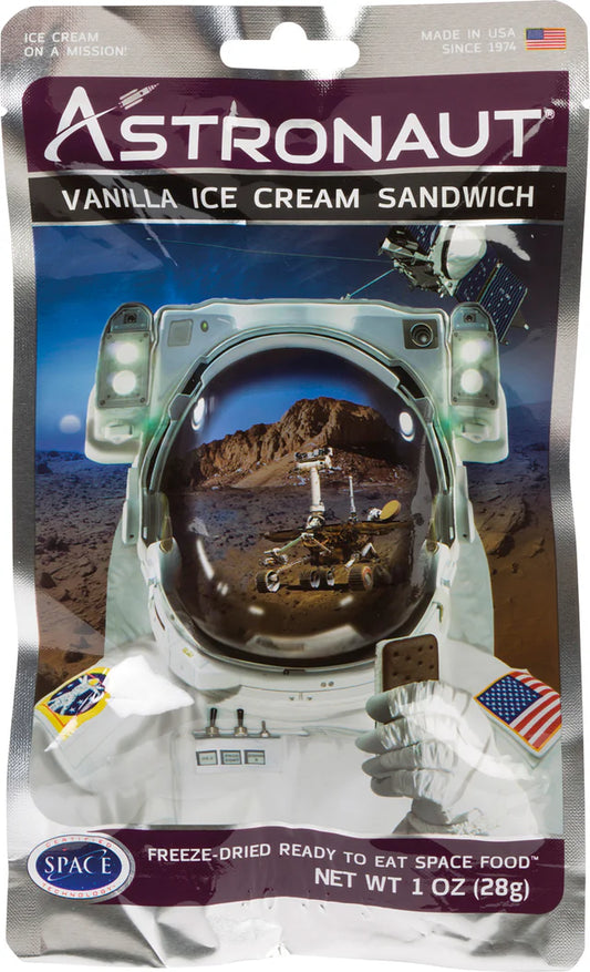 Astronaut Vanilla Ice Cream Sandwiches