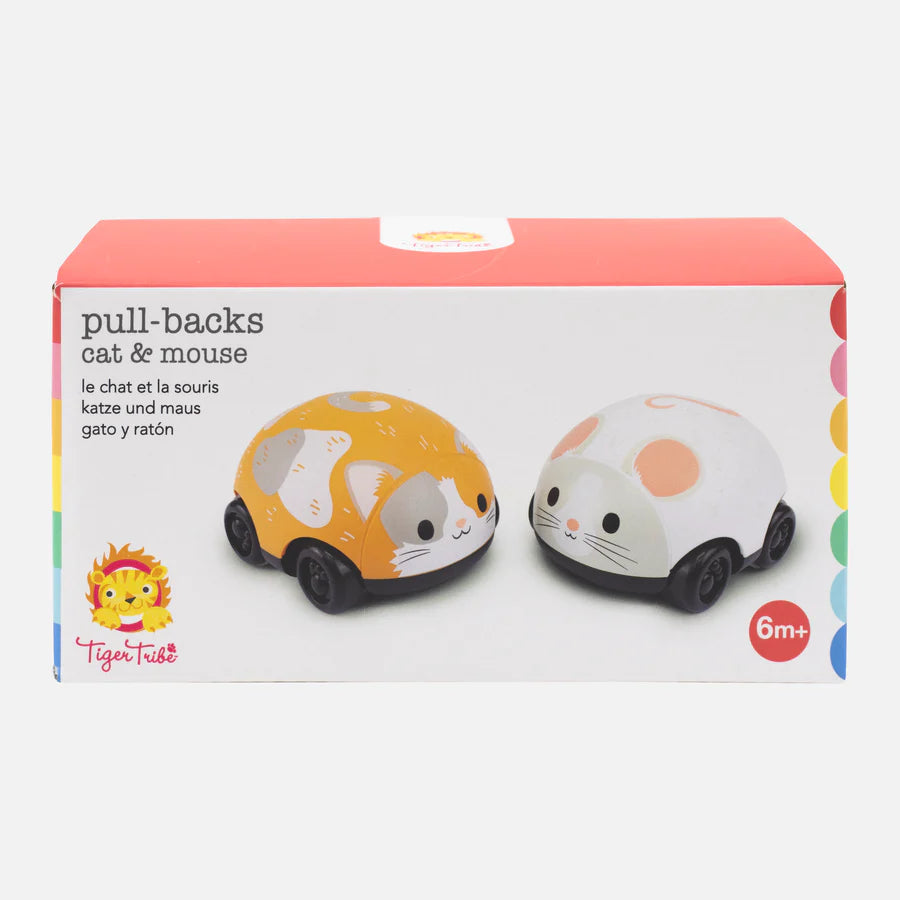 Cat and Mouse Pull Back Cars