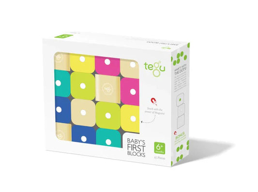 Baby's First Tegu Blocks, 15 piece set