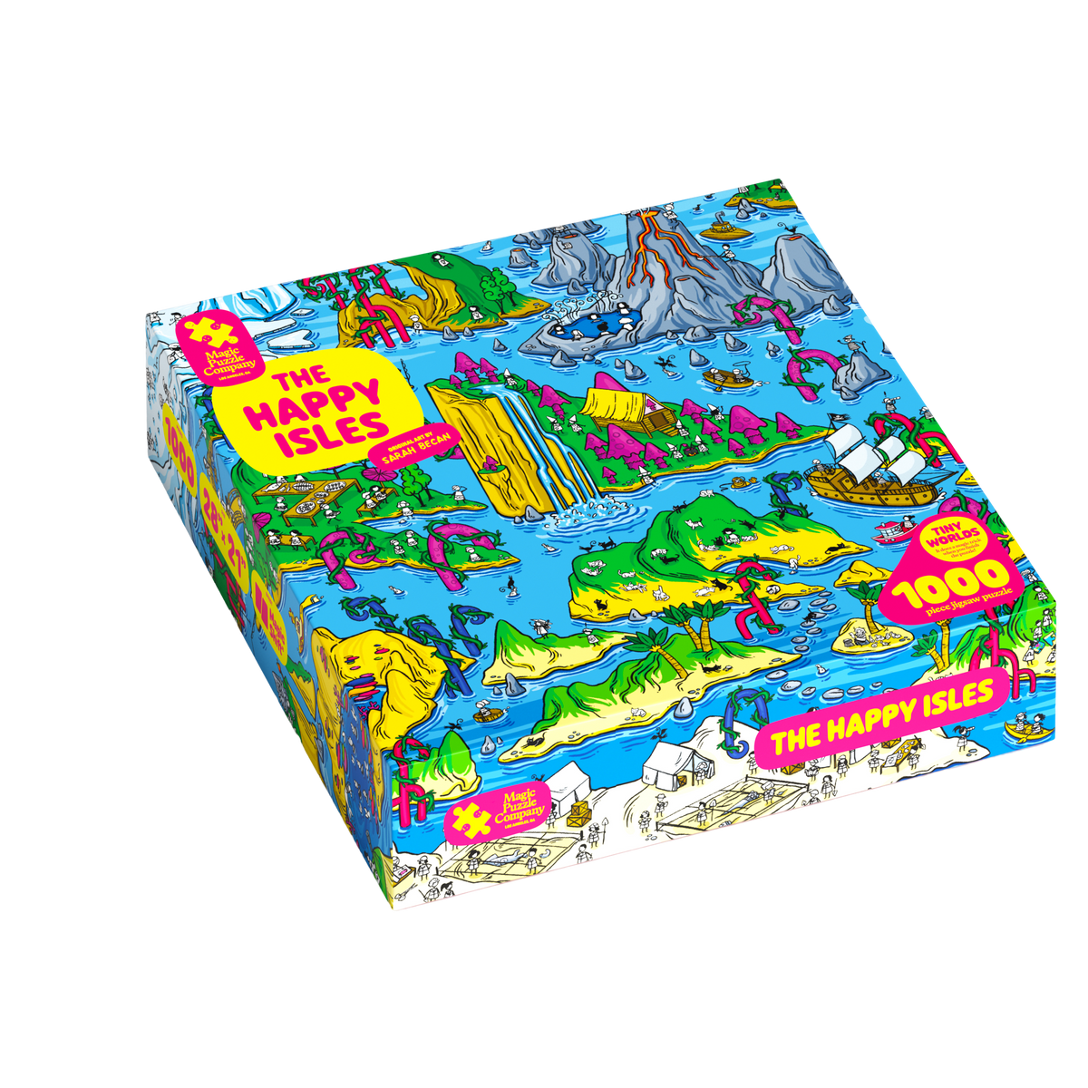 The Happy Isles, 1000 Piece Magic Puzzle