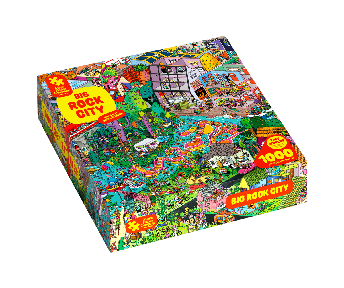 Big Rock City, 1000 Piece Magic Puzzle