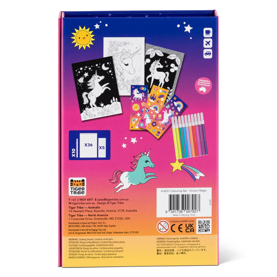 Coloring Set - Unicorn Magic