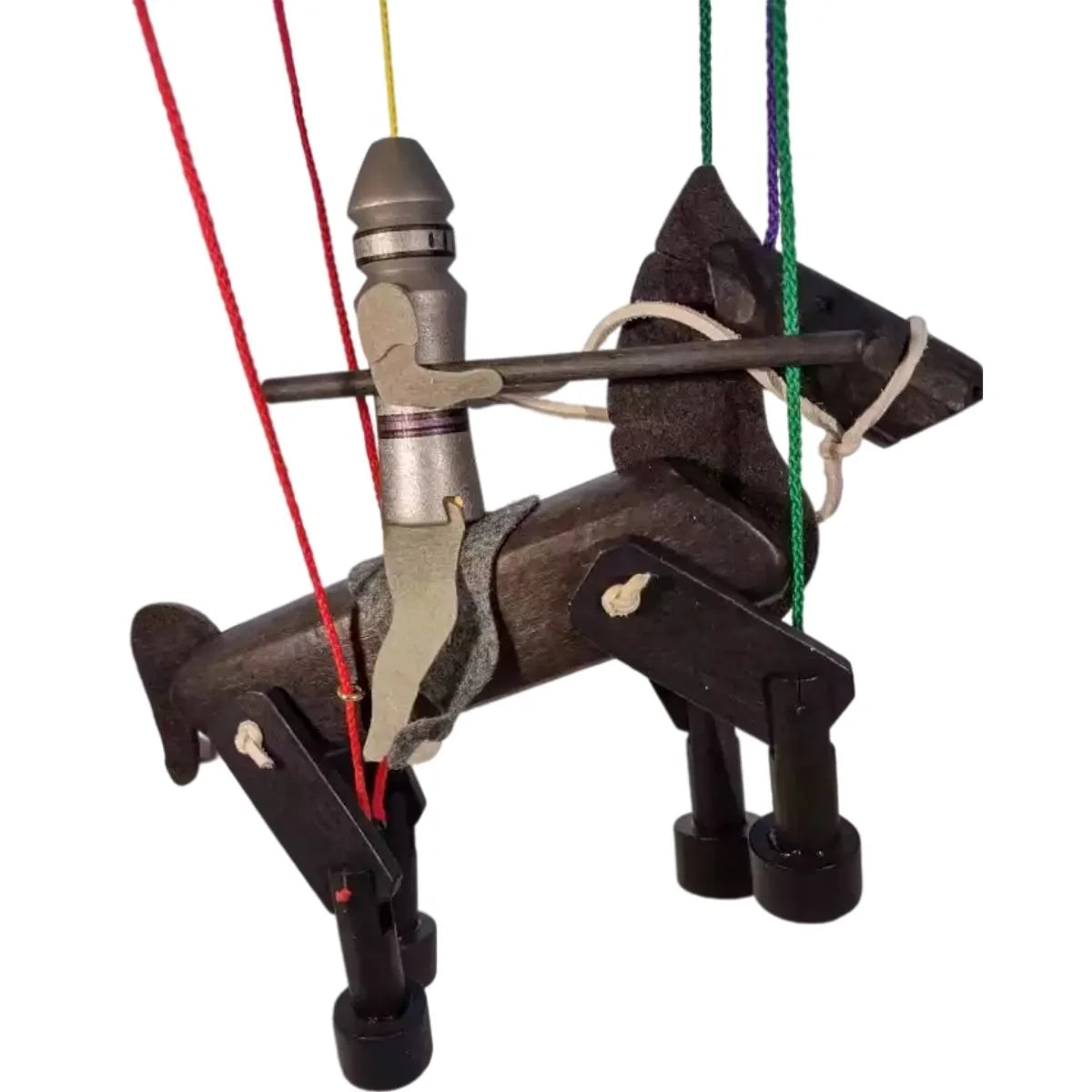 Lancelot on Horse Marionette with Stand