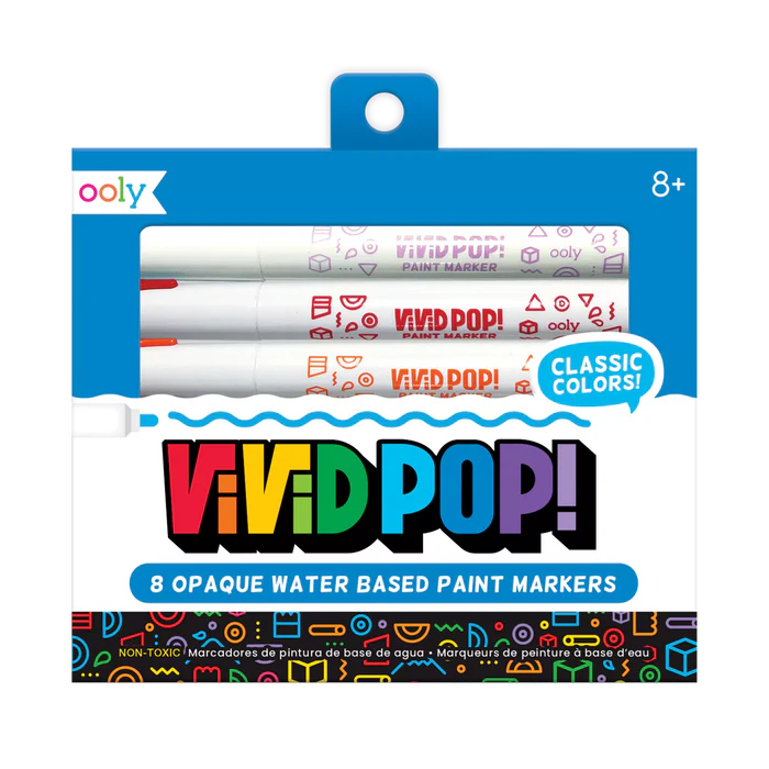 Vivid Pop! Water-Based Paint Markers