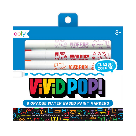 Vivid Pop! Water-Based Paint Markers