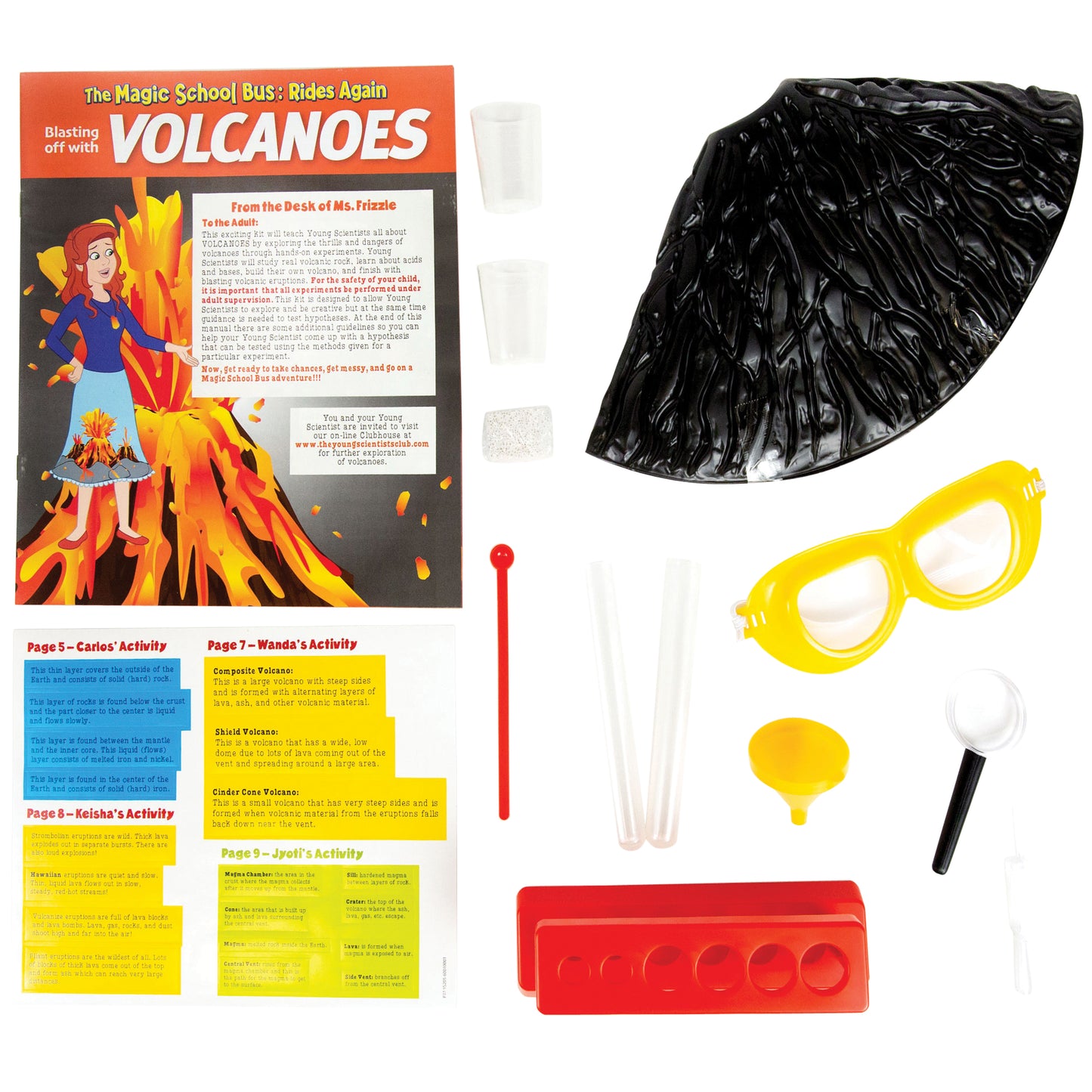 Blasting Off with the Magic Schoolbus: Erupting Volcanoes
