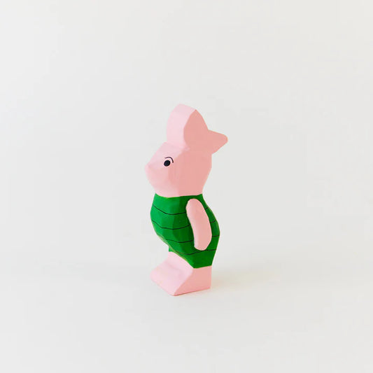 Piglet Wooden Toy