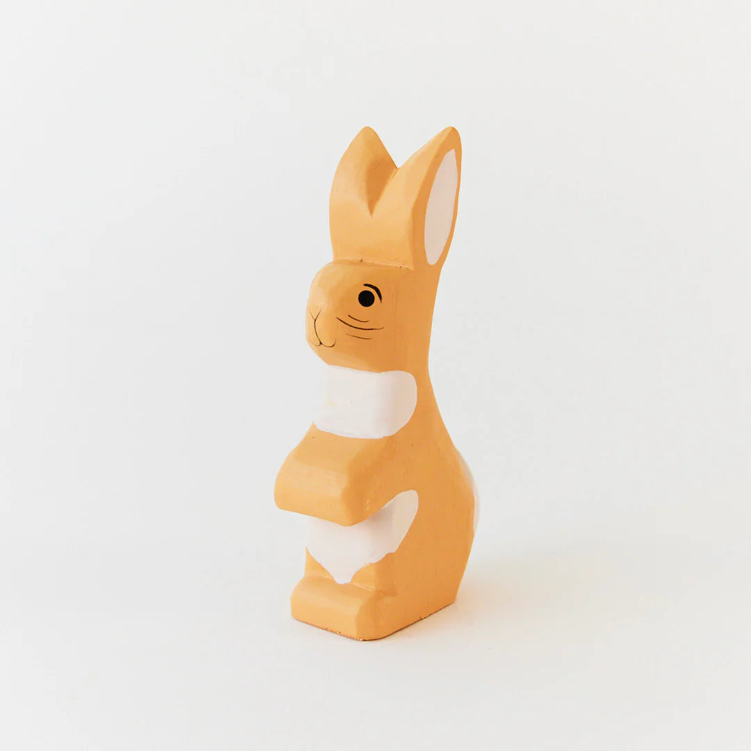 Rabbit Wooden Figure